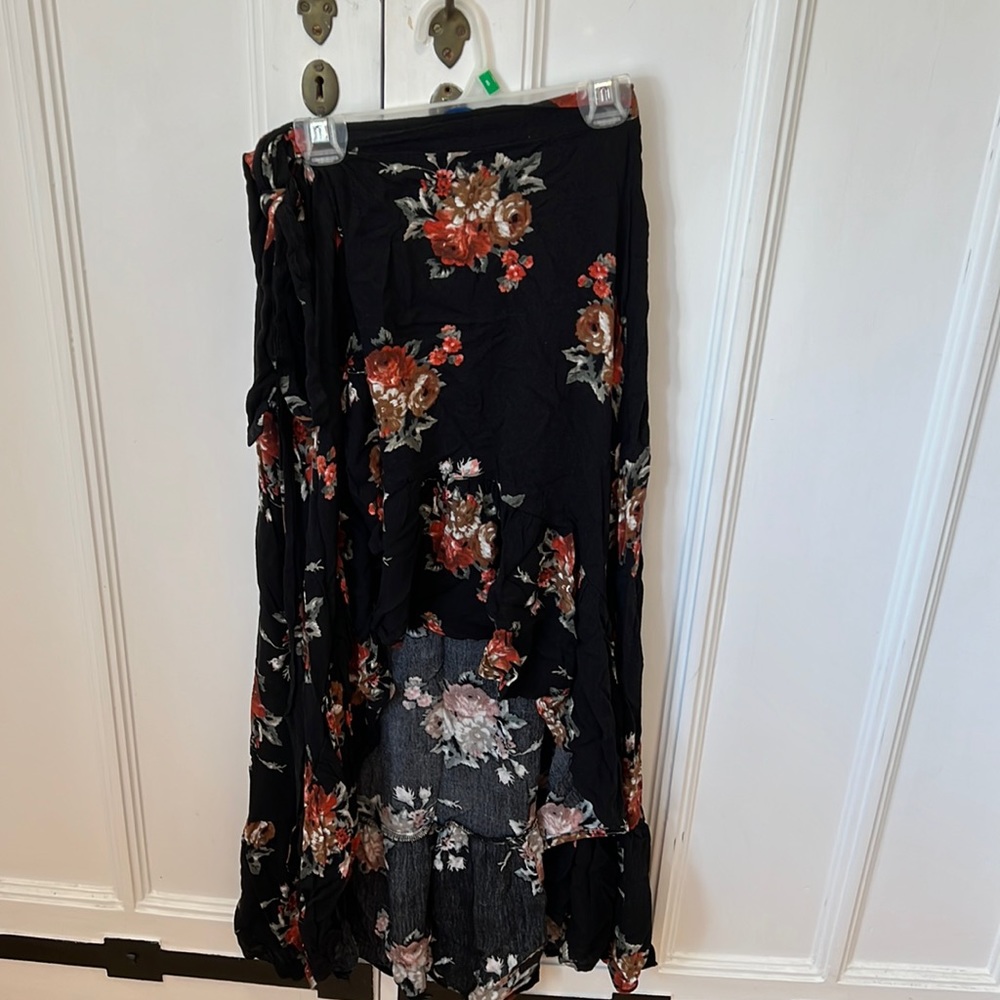 High Low Wrap Skirt